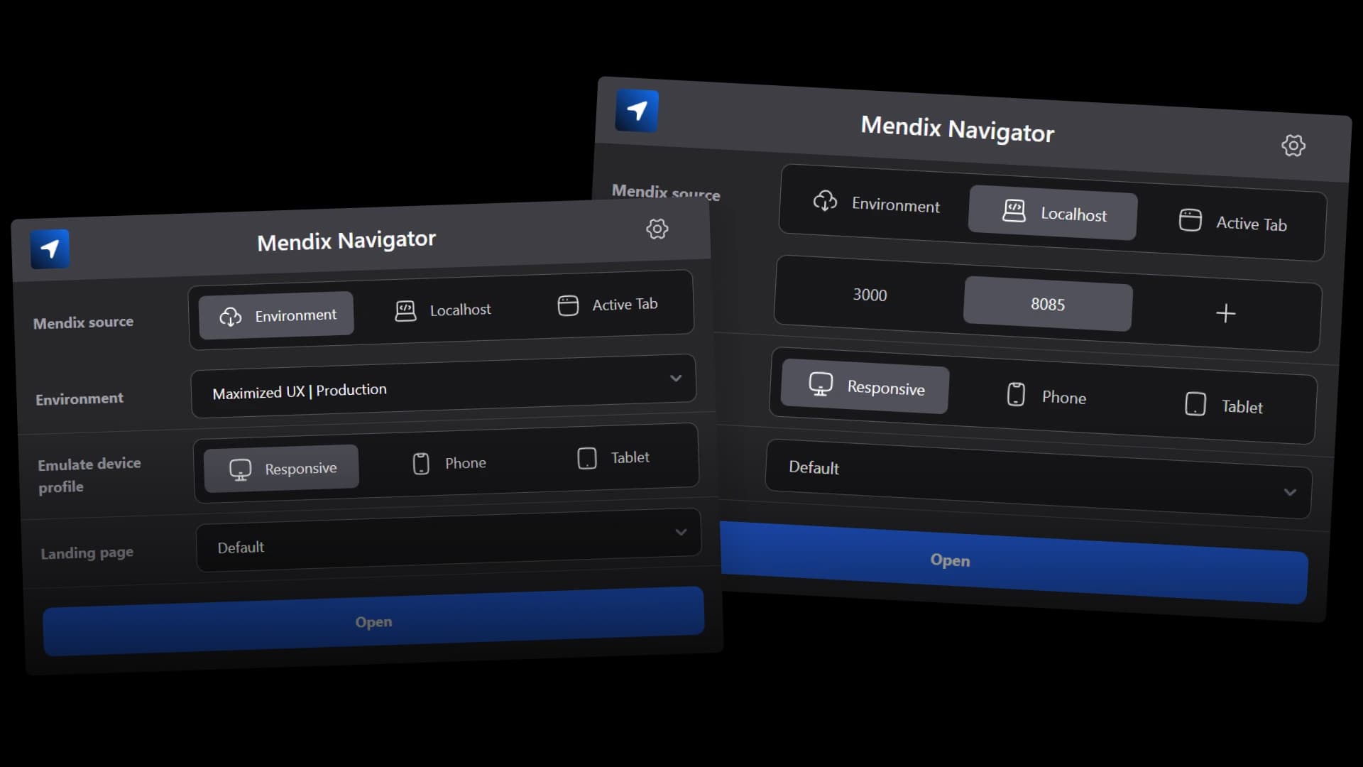 Mendix Navigator Chrome extension